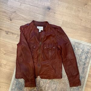 Hinge Leather Jacket